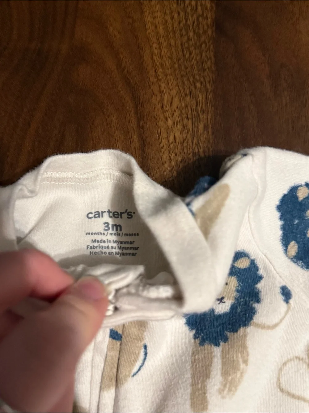 Baby boy sleeper set